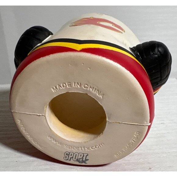 Calgary Flames Hockey Jersey Foam Can Beer Pop Koozi Cooler Mug SportFx Labatts - Picture 5 of 9